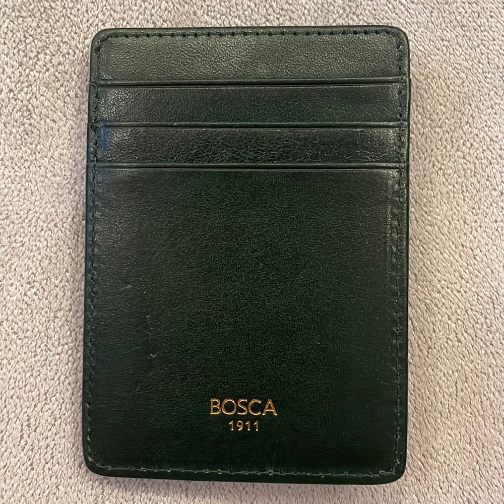 BOSCA Wallet w/ money clip